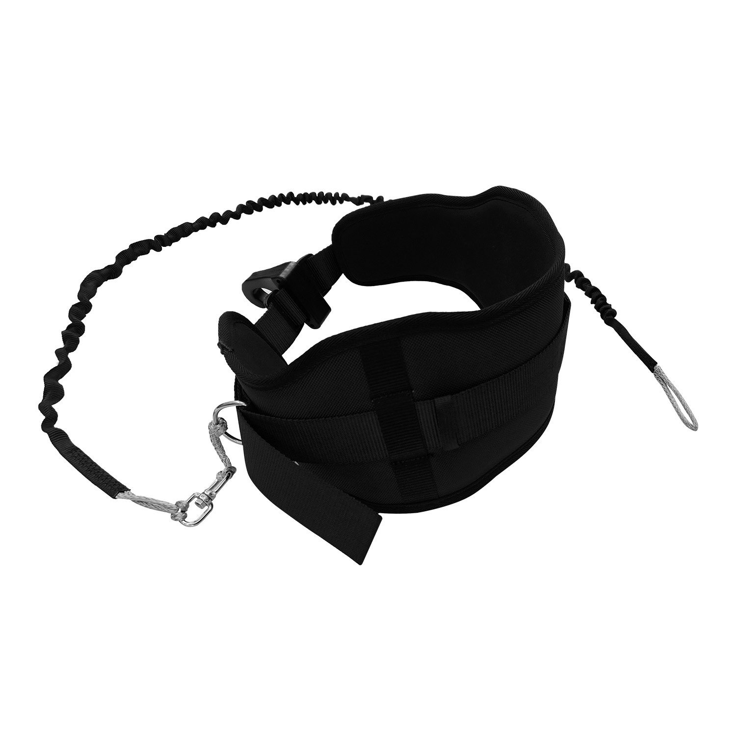 Surfboard Leash - สายรัดกระดานโต้คลื่นแบบขดใหม่ ปลดเร็ว สายรัดเอว/หน้าอกแบบปลดได้ สายรัด SUP สำหรับนักเล่นเซิร์ฟแม่น้ำ