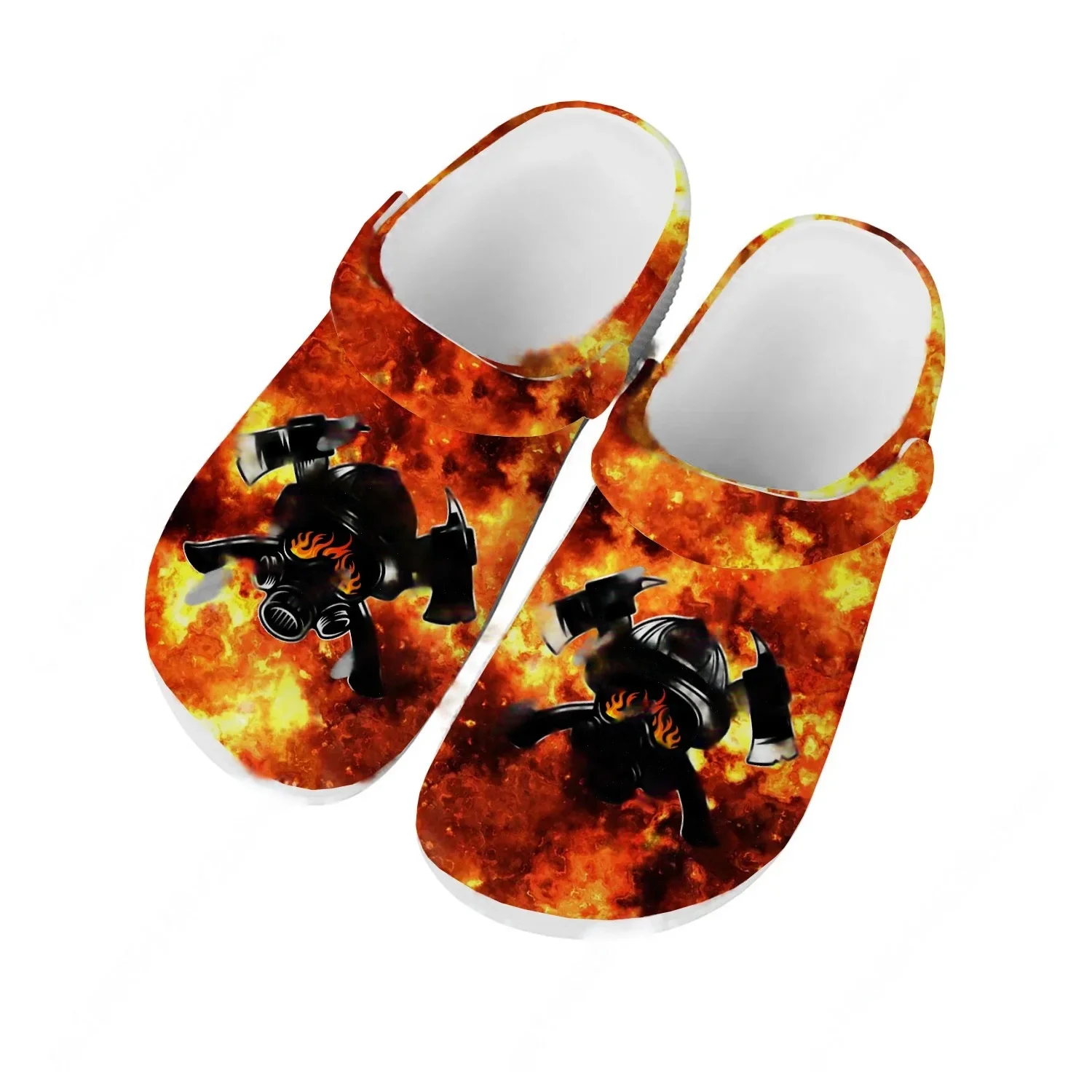 Water Shoes - รองเท้าแตะกันน้ำสำหรับนักผจญเพลิง ผู้ชาย ผู้หญิง วัยรุ่น แฟชั่น รองเท้าแตะชายหาด