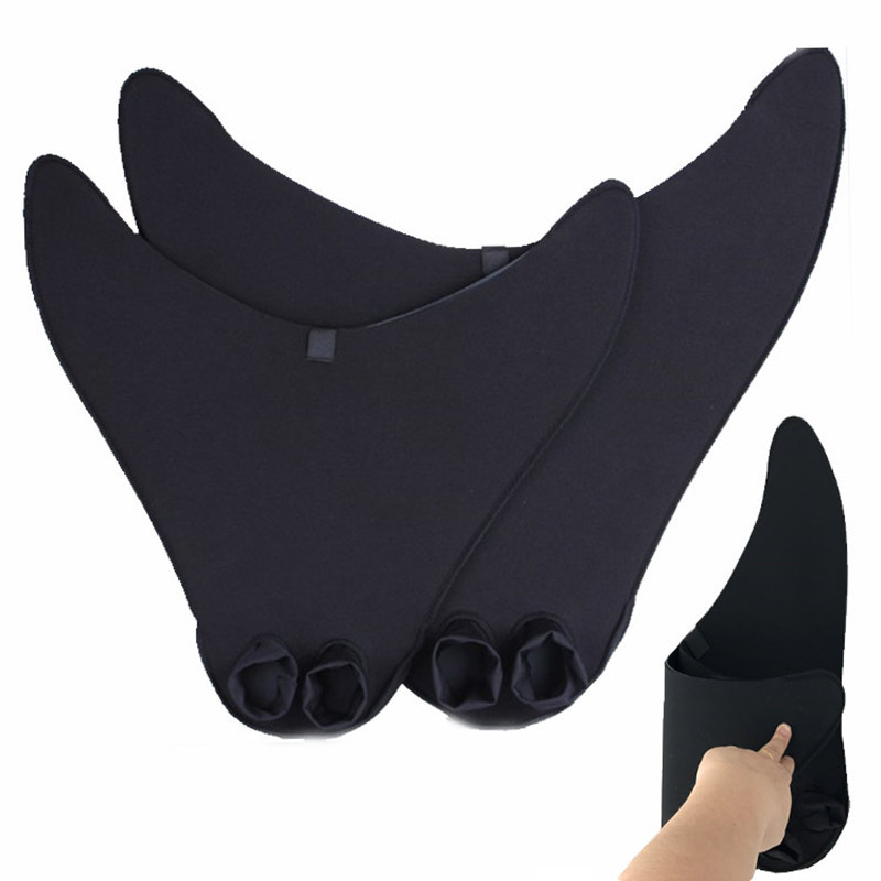 Flippers Swimming - ว่ายน้ำ Mermaids Tail Flippers ดำน้ำมือกบการฝึกอบรมอุปกรณ์เสริมสำหรับเด็กผู้ใหญ่