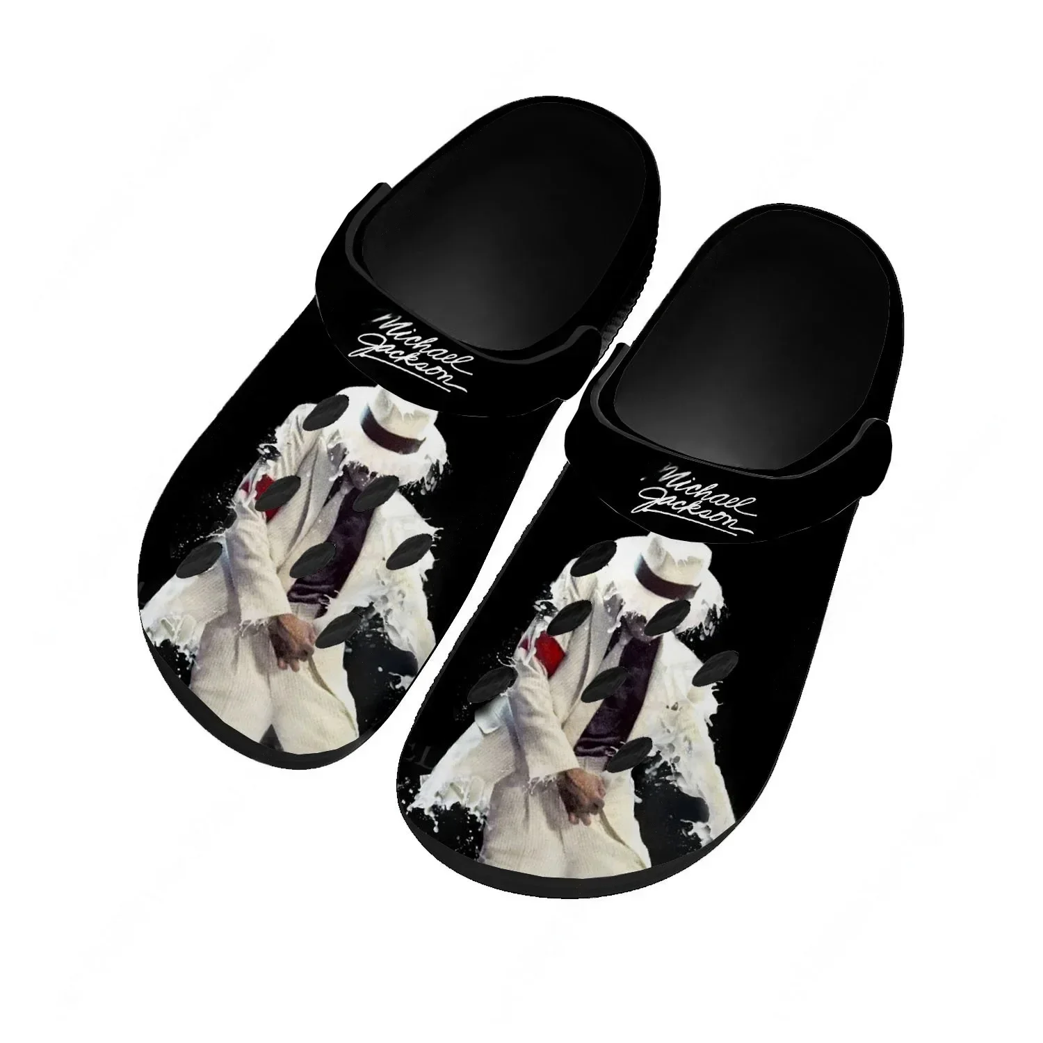 Water Shoes - รองเท้าแตะคุณภาพสูงของไมเคิล แจ็คสัน สำหรับผู้หญิงวัยรุ่น แฟชั่นรองเท้าใส่เล่นน้ำ สไตล์นักร้องป๊อป ระบายอากาศได้ดี