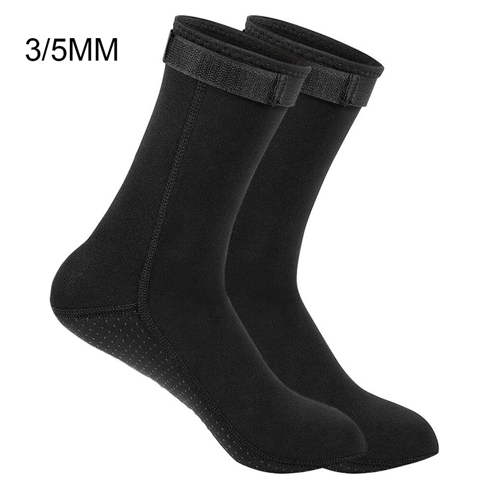 ถุงเท้า Neoprene 3 มม.5 มม.ชุด - Flippers Swimming บทวิจารณ์และราคา