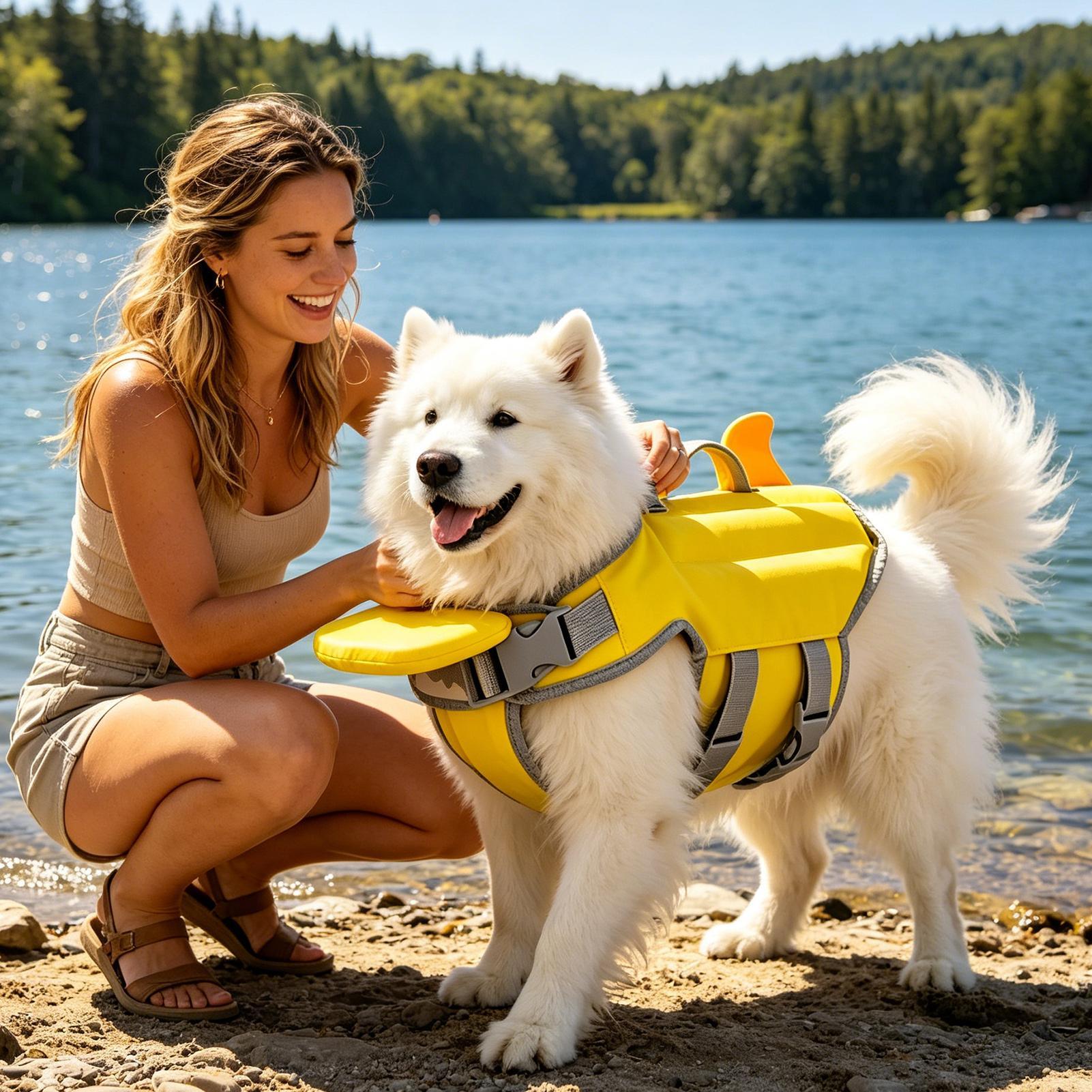 เสื้อชูชีพสำหรับสุนัขขนาดเล็กแ - Life Jacket บทวิจารณ์และราคา