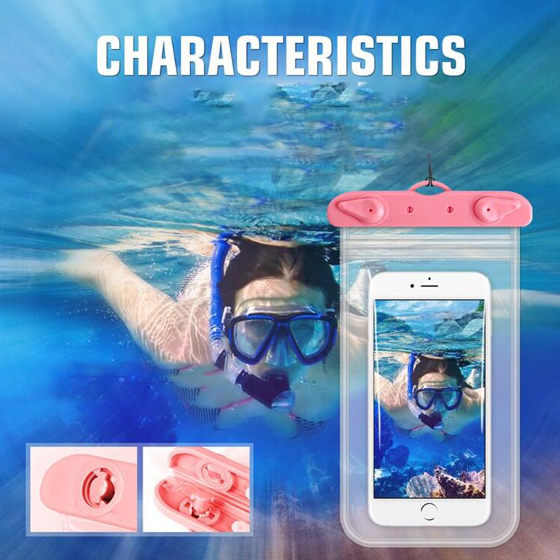【F】เคสกันน้ำแบบเต็มจอสำหรับโทร - Dry Bag Waterproof บทวิจารณ์และราคา