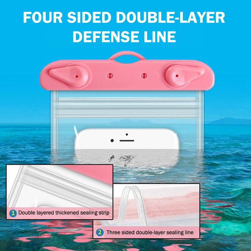 【F】เคสกันน้ำแบบเต็มจอสำหรับโทร - Dry Bag Waterproof บทวิจารณ์และราคา