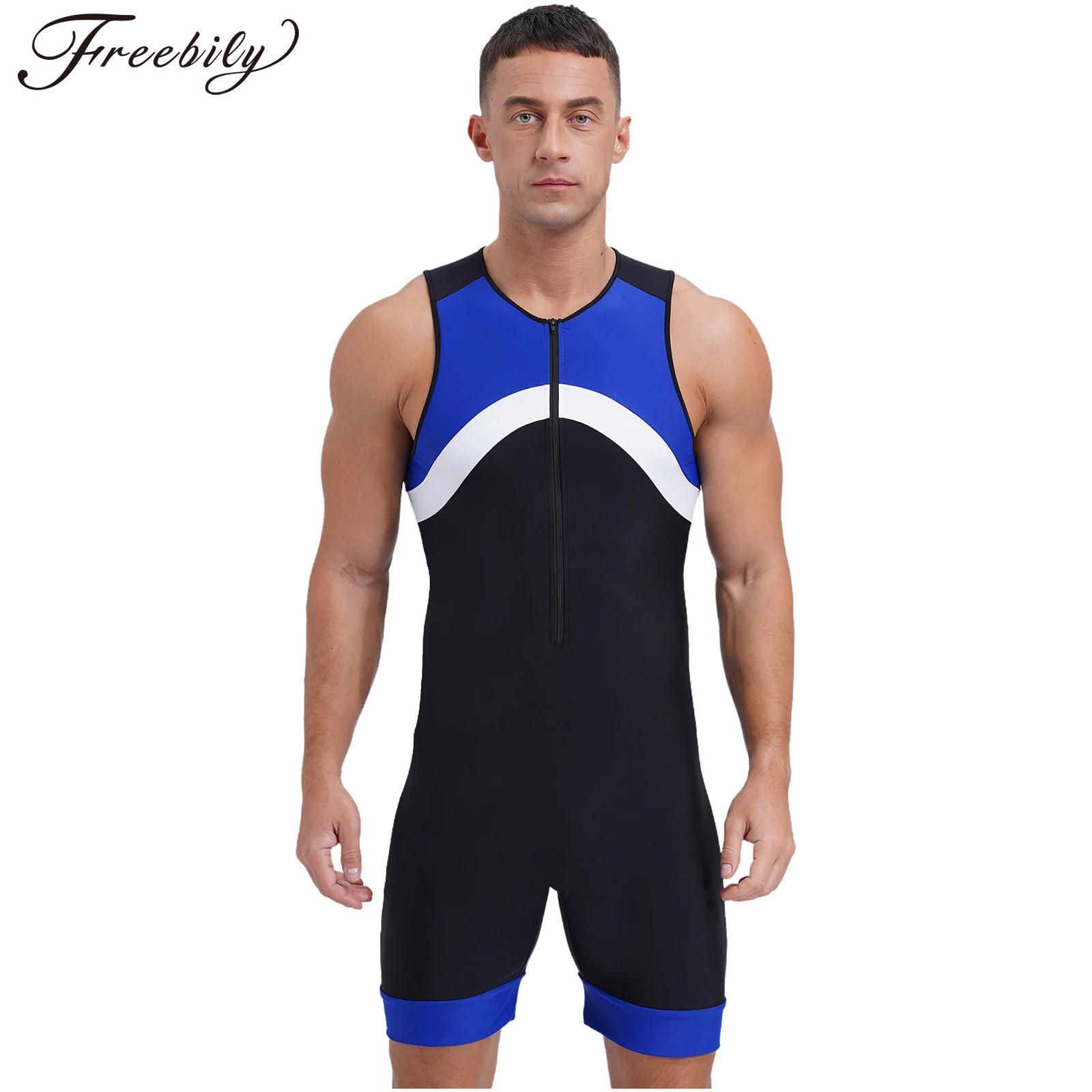ชุดว่ายน้ำหนึ่งชิ้นแขนกุดสำหรั - Wetsuit Men บทวิจารณ์และราคา