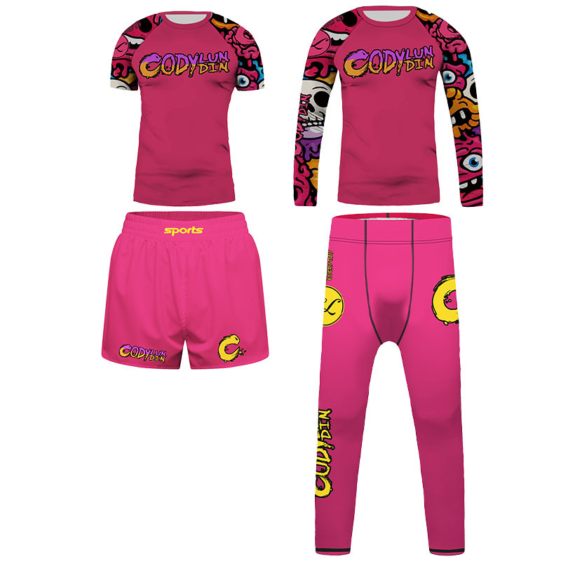 ชุดกีฬาสำหรับเด็ก MMA มวยไทย ย - Rash Guard บทวิจารณ์และราคา