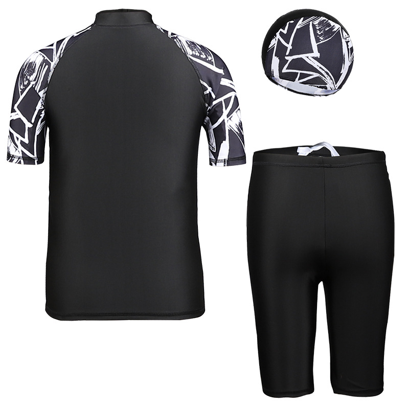 ชุดว่ายน้ำเด็ก 3 ชิ้น ชุดกันแด - Rash Guard บทวิจารณ์และราคา
