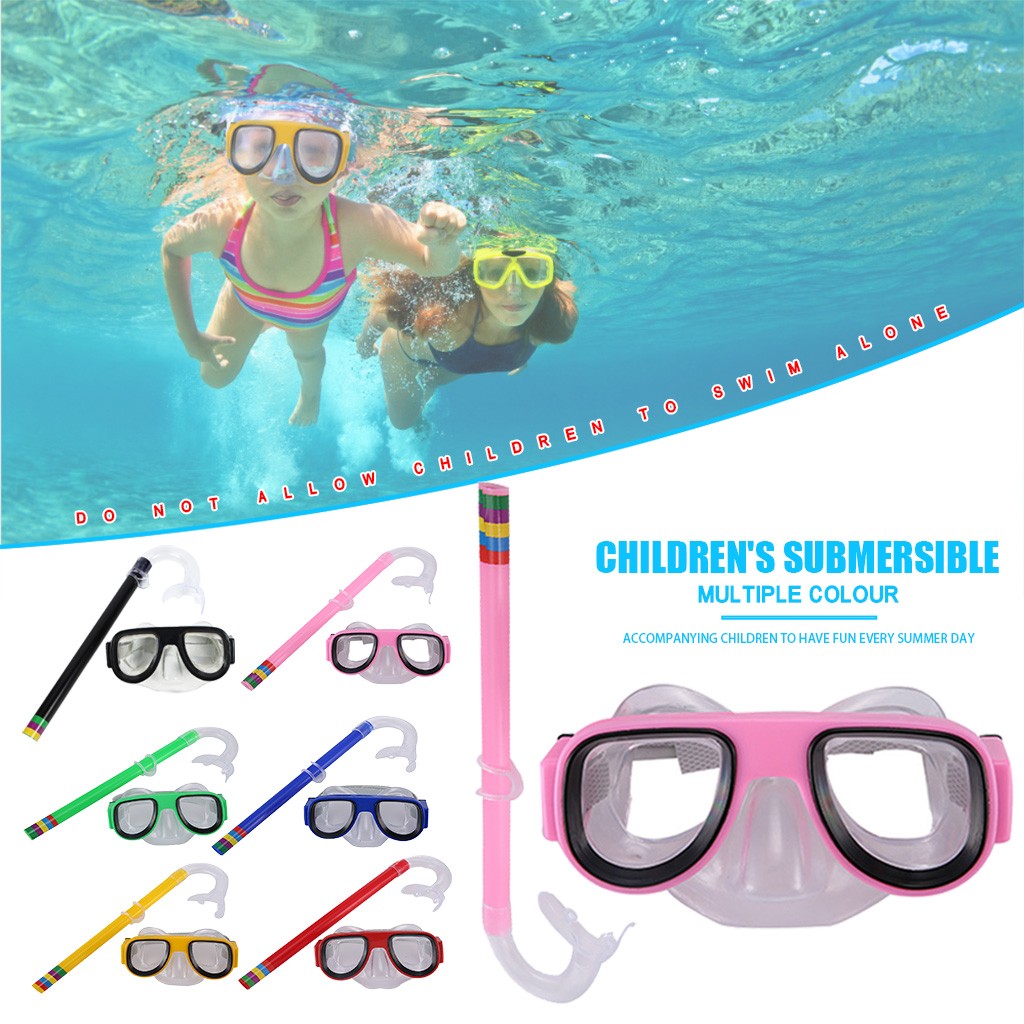 ฤดูร้อนเด็กดําน้ําหน้ากากแว่นต - Snorkel Set บทวิจารณ์และราคา