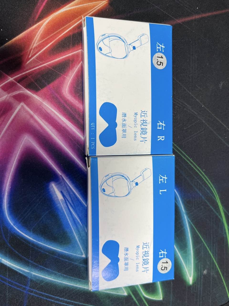 เลนส์สายตาสั้น หน้ากากดำน้ำแบบ - Diving Mask บทวิจารณ์และราคา