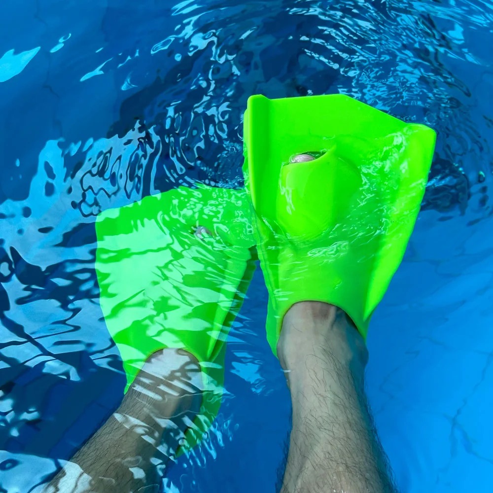 ฟินว่ายน้ำซิลิโคน ฟินดำน้ำสำหร - Flippers Swimming บทวิจารณ์และราคา