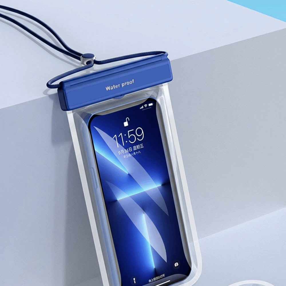กระเป๋าโทรศัพท์กันน้ำแบบหน้าจอ - Dry Bag Waterproof บทวิจารณ์และราคา