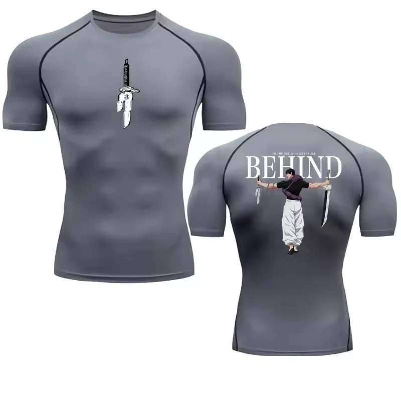 เสื้อรัดกล้ามเนื้อผู้ชายลายอนิ - Rash Guard บทวิจารณ์และราคา
