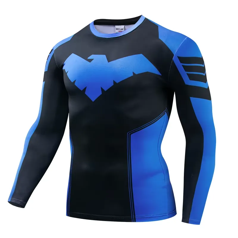 เสื้อยืดแขนยาวลำลองพิมพ์ลาย 3  - Rash Guard บทวิจารณ์และราคา