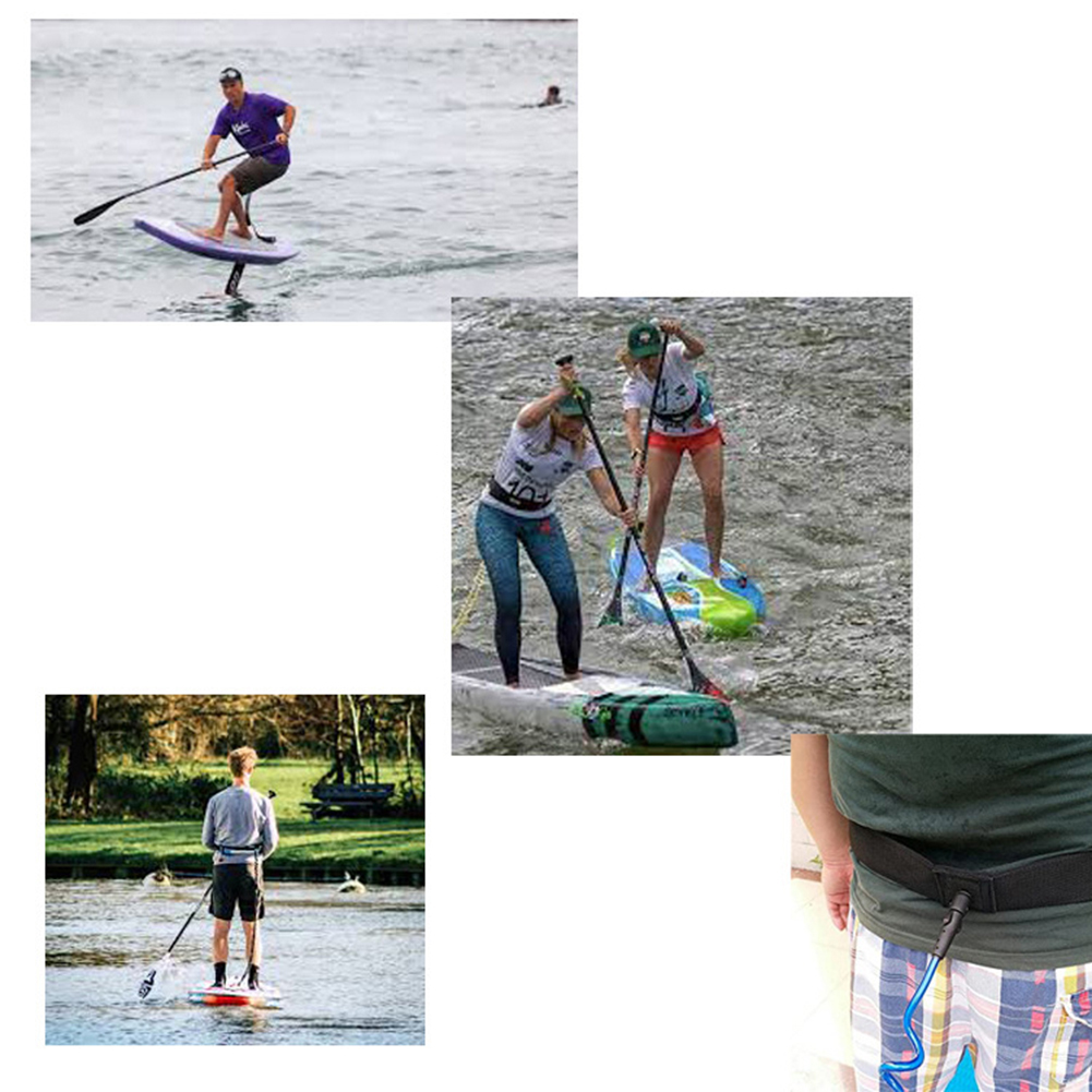สายจูงแบบขดปรับได้สำหรับกระดาน - Surfboard Leash บทวิจารณ์และราคา