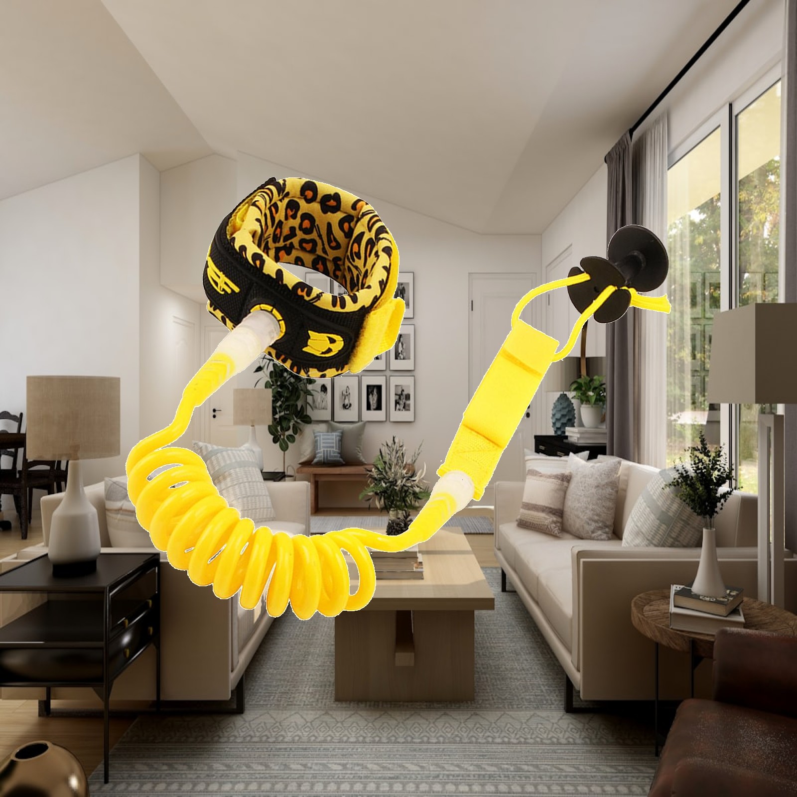 สายรัดข้อเท้าแบบนุ่มยืดหยุ่นสำ - Surfboard Leash บทวิจารณ์และราคา